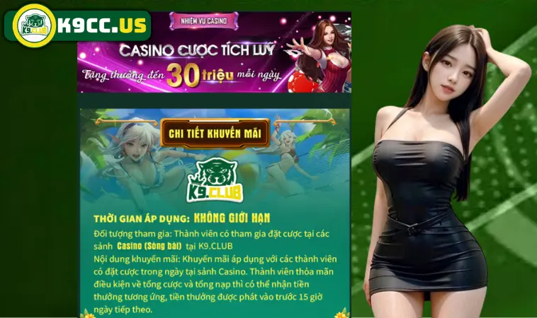 Casino cược tích lũy tại nhà cái K9CC là gì? Casino cược tích lũy tại nhà cái K9CC là gì?