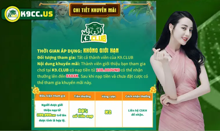 Nên làm thế nào để hưởng 30% khi nạp game K9CC? Nên làm thế nào để hưởng 30% khi nạp game K9CC?