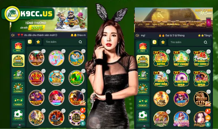 Nhà cái K9CC và hàng loạt game nổ hũ đẳng cấp Nhà cái K9CC và hàng loạt game nổ hũ đẳng cấp
