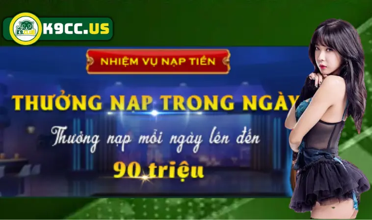 Thưởng nạp trong ngày tại K9CC áp dụng cho những trò nào? Thưởng nạp trong ngày tại K9CC áp dụng cho những trò nào?